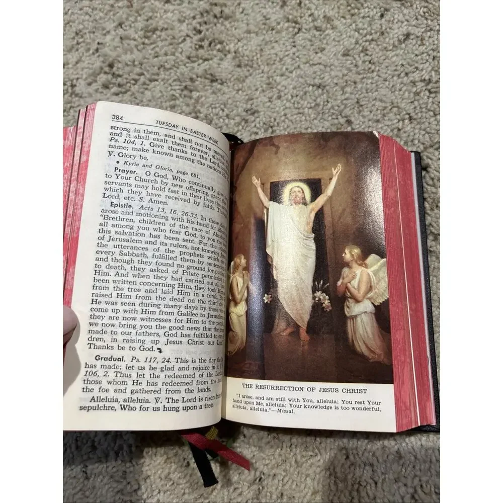Vintage 1959 St Joseph Daily Missal Confraternity Version Catholic F26